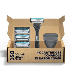 Dollar Shave Club | 4-Blade Travel Shaving Kit