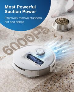  Omni Robot Vacuum and Mop,Hot Water Mop Washing,Auto Hot Air-Drying